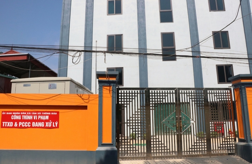 Huyện Thạch Thất, Hà Nội: Buộc tháo dỡ 