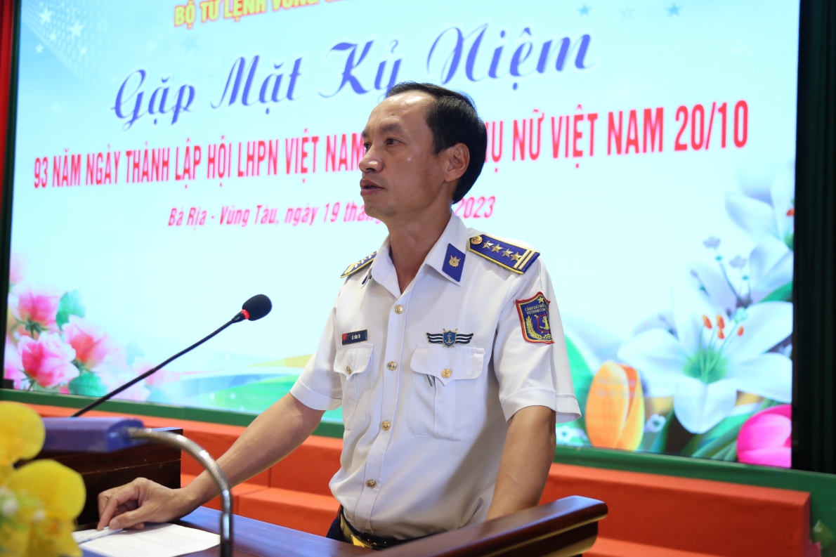 Bộ Tư lệnh Vùng Cảnh sát Biển 3: Nhiều hoạt động chào mừng Ngày Phụ nữ Việt Nam (20/10)