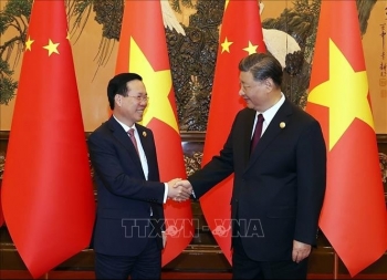Chủ tịch nước Võ Văn Thưởng hội kiến Tổng Bí thư, Chủ tịch Trung Quốc Tập Cận Bình
