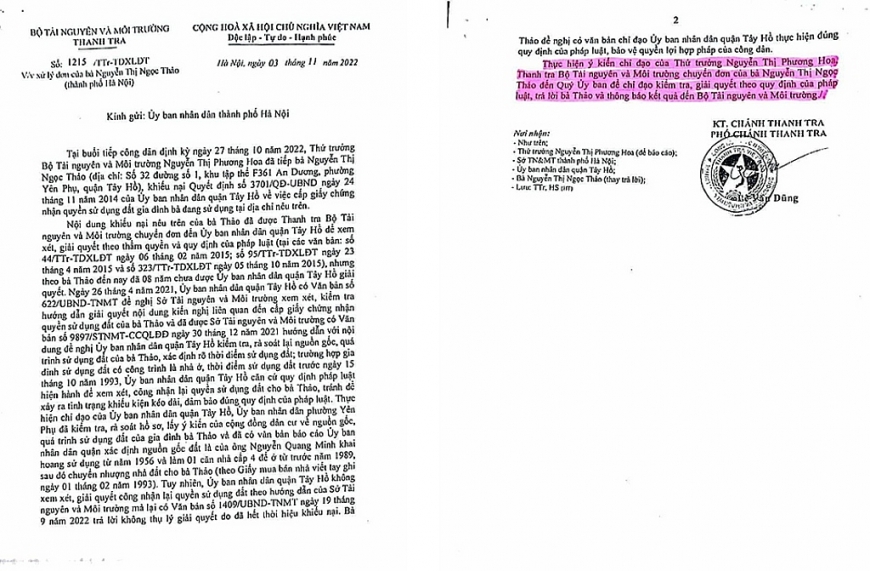 Cần giải quyết dứt điểm khiếu nại của gia đình người cao tuổi