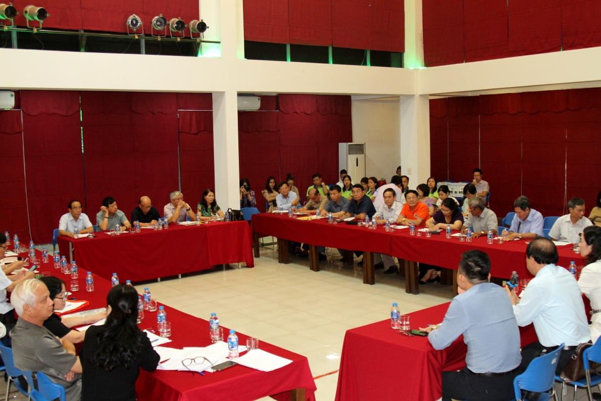 Toàn cảnh buổi họp Đoàn sáng 26-10