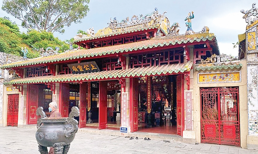 Đền thờ Tả quân Lê Văn Duyệt trong Lăng Ông Bà Chiểu tại TP Hồ Chí Minh.