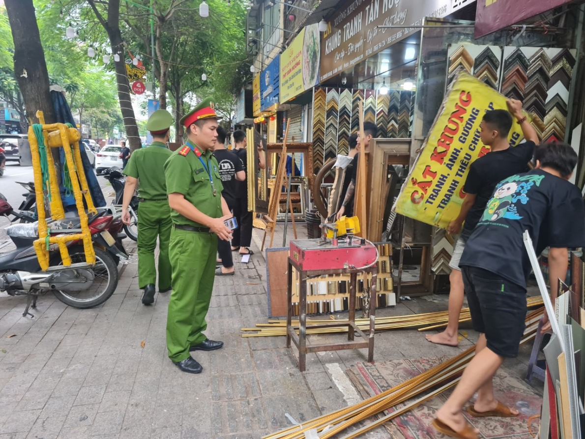 Đảm bảo an ninh trật tự phục vụ kì họp thứ 6 Quốc hội khóa XV an toàn