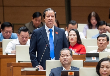 Bộ trưởng Nguyễn Kim Sơn trả lời chất vấn về kế hoạch giải quyết trăn trở của đội ngũ giáo viên?