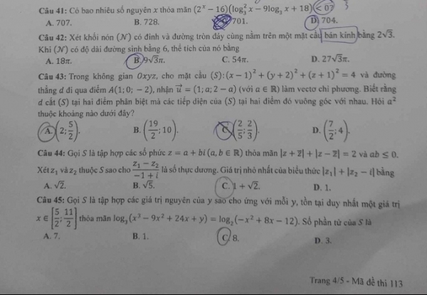 Thí sinh ở Yên Bái làm lộ đề thi tốt nghiệp THPT môn Toán bị khởi tố