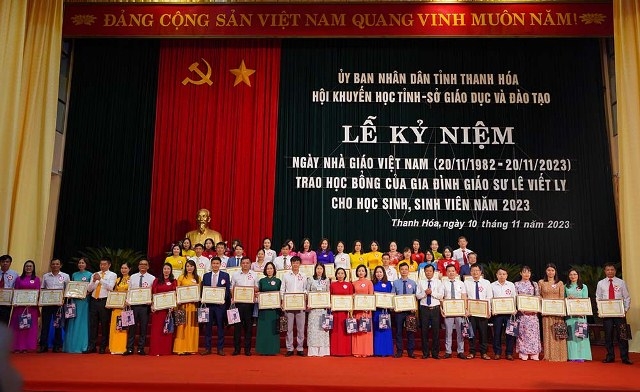 Có 3 Nhà giáo được vinh danh và khen thưởng