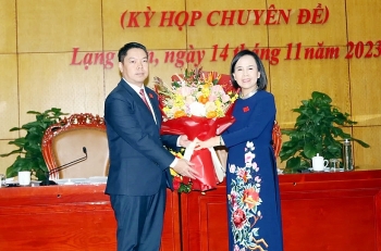 Ông Đoàn Thanh Sơn được bầu giữ chức Phó Chủ tịch UBND tỉnh Lạng Sơn