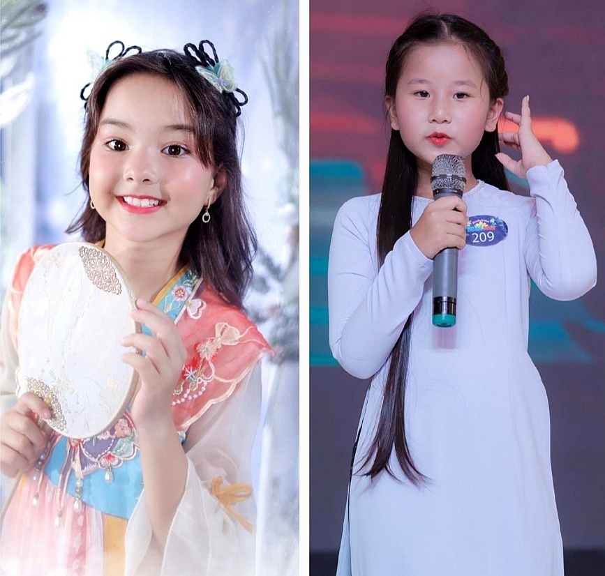 Thí sinh mang 2 dòng máu Việt - Nga đạt quán quân cuộc thi "Tìm kiếm tài năng MC nhí 2023"