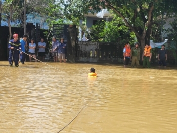 Thiệt hại mưa lũ tại miền Trung