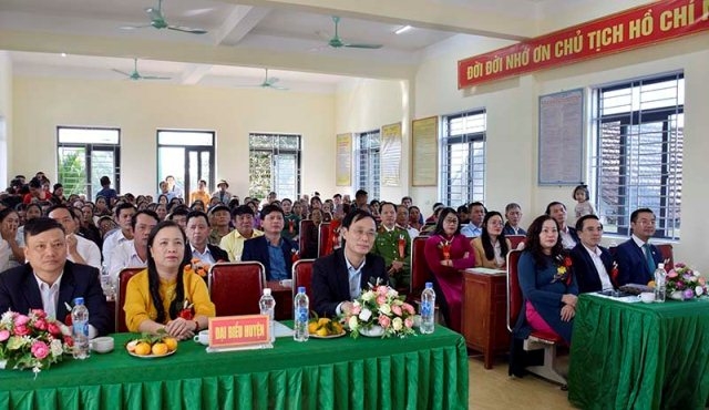 Trưởng ban Tuyên giáo tỉnh ủy Nghệ An dự Ngày hội Đại đoàn kết toàn dân tộc tại xóm Thành Sơn