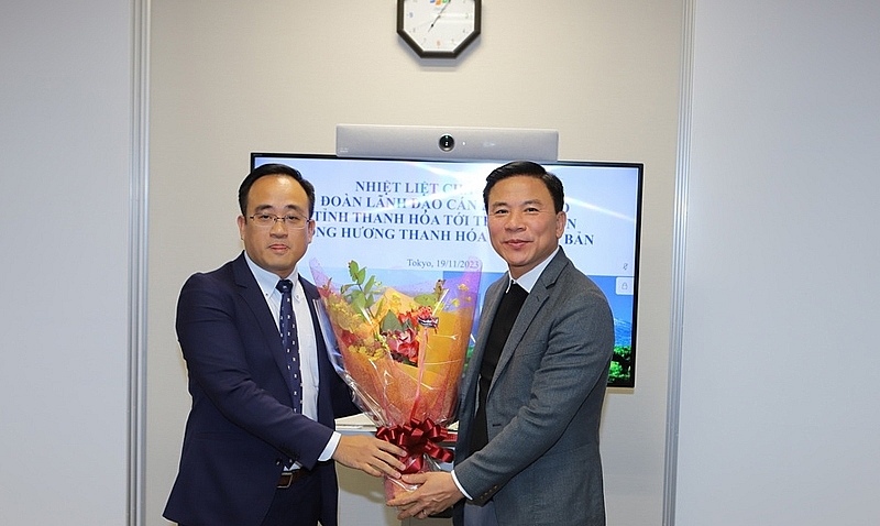 Bí thư Tỉnh ủy Đỗ Trọng Hưng gặp gỡ cộng đồng người Thanh Hóa tại Nhật Bản