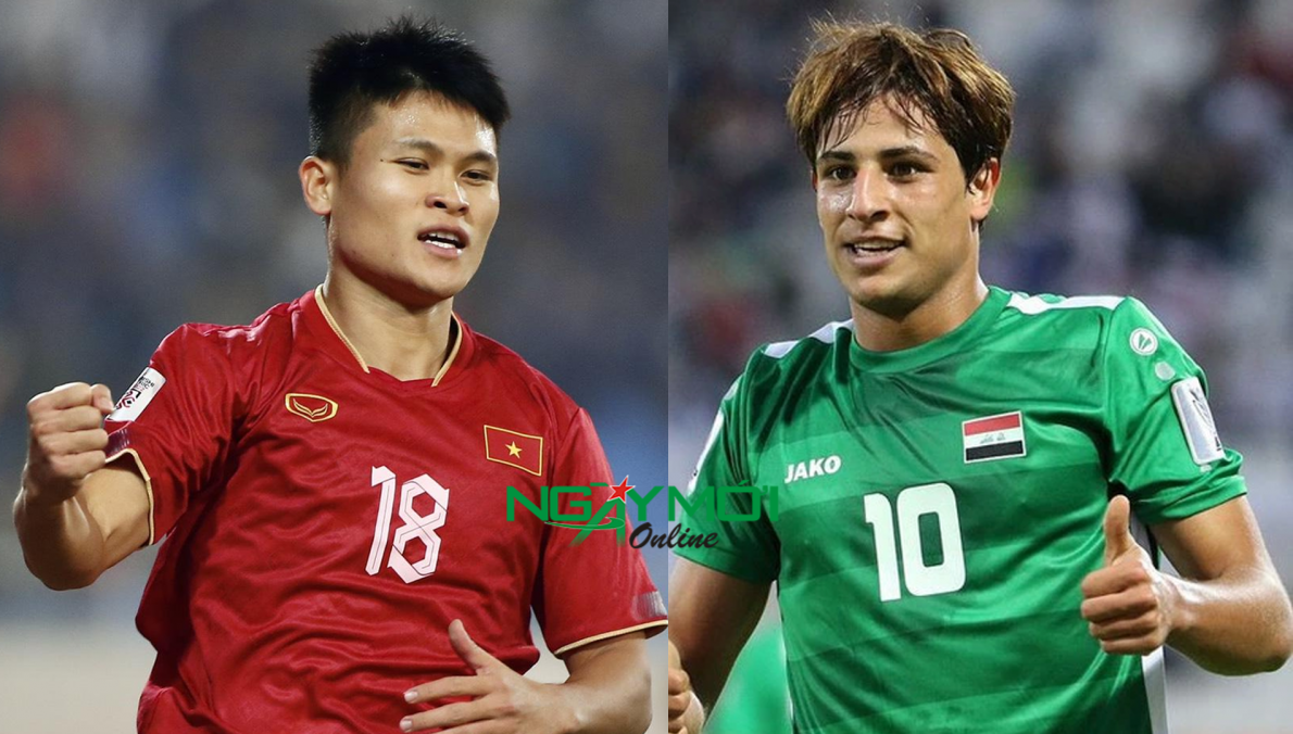 Xem trực tiếp Việt Nam vs Iraq, Vòng loại World Cup 2026, link Youtube