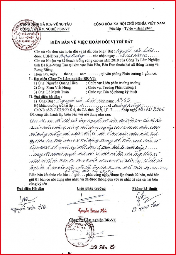 Hoán đổi đất cho lâm trường, nhiều người cao tuổi đang chờ được cấp Giấy chứng nhận quyền sử dụng đất