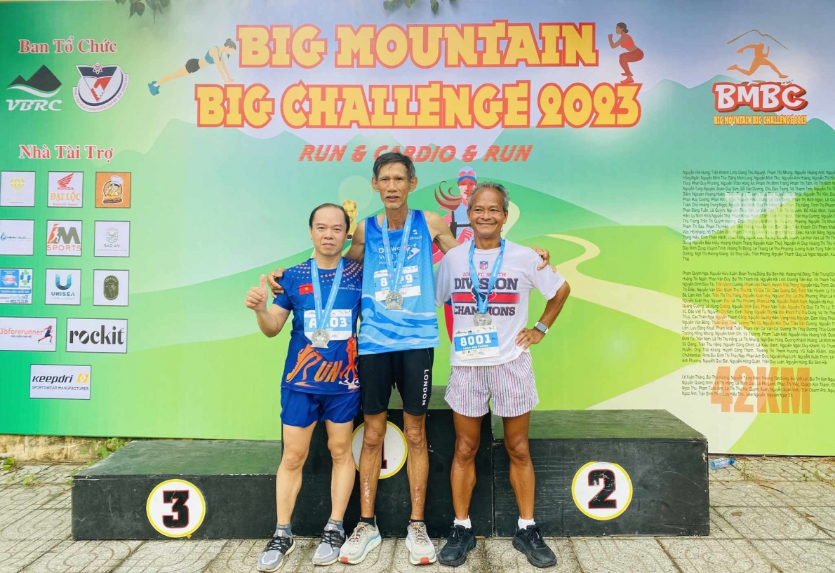 Bà Rịa – Vũng Tàu: gương tốt cho cộng đồng Người cao tuổi đam mê chạy bộ