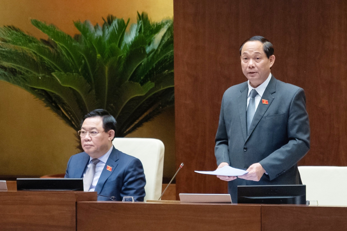 Đại tướng Phan Văn Giang giải trình, làm rõ một số vấn đề về dự án Luật Công nghiệp quốc phòng, an ninh và động viên công nghiệp