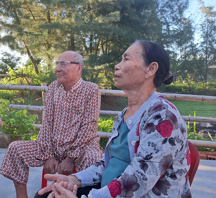 Ông Nguyễn Ngọc San và bà Nguyễn Thị Bi.