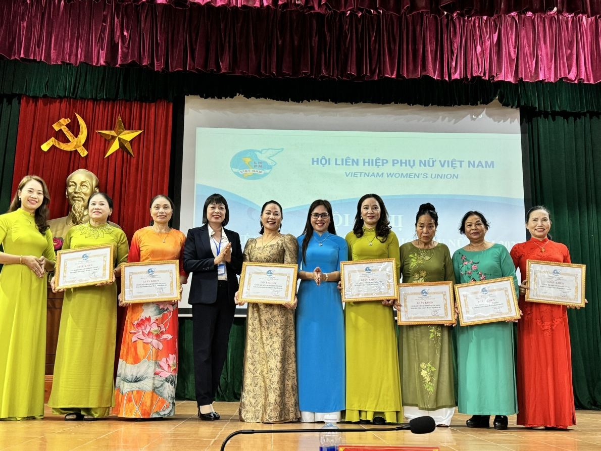 Hội Phụ nữ phường Vinh Tân tổng kết hoạt động phong trào Hội năm 2023