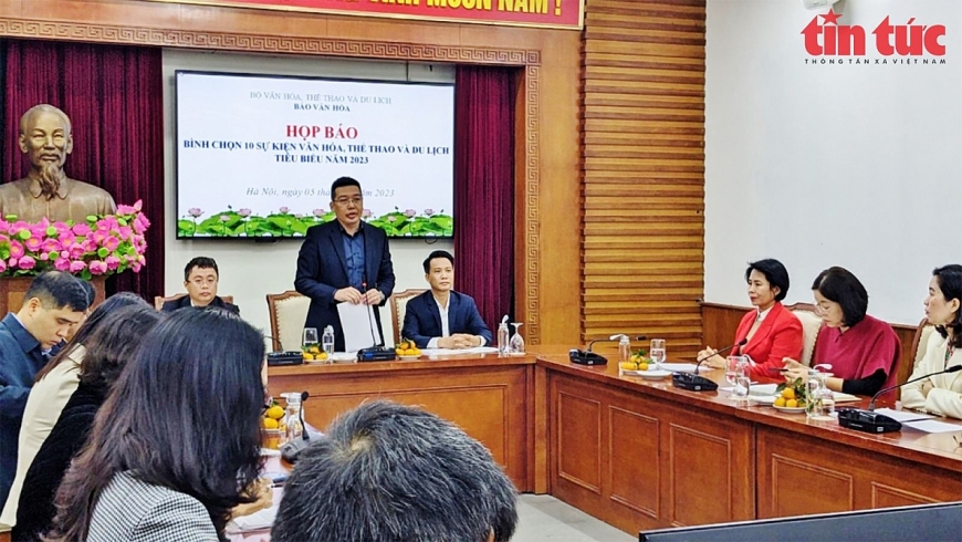 Họp báo công bố hoạt động bình chọn có sự tham gia của đại diện các cơ quan thông tấn báo chí Trung ương và địa phương