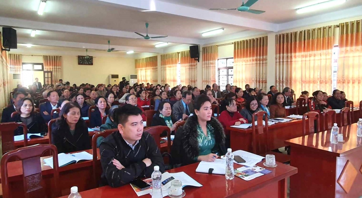 Quang cảnh Hội nghị Tập huấn 