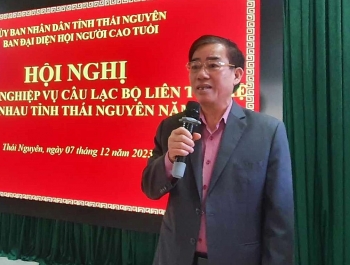 Hội NCT tỉnh Thái Nguyên:  Tập huấn nghiệp vụ CLB liên thế hệ tự giúp nhau năm 2023