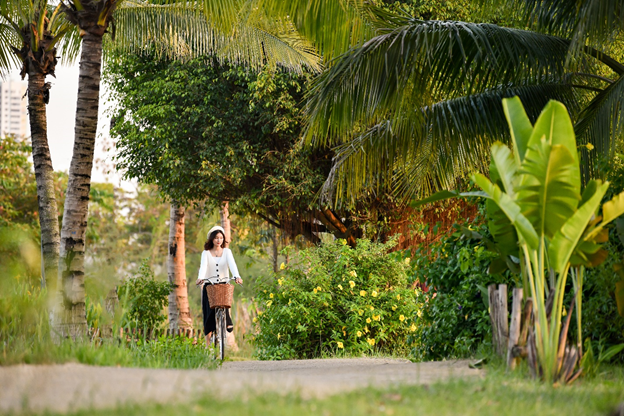 Noel tuyết trắng cùng cây thông pha lê đổi màu rực rỡ tại Ecopark