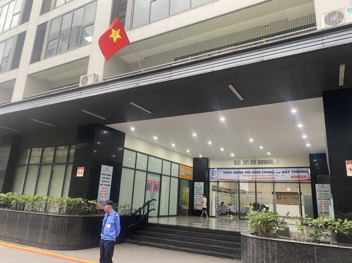Mâu thuẫn tại chung cư Bonanza vì chưa thống nhất được đơn vị quản lý vận hành