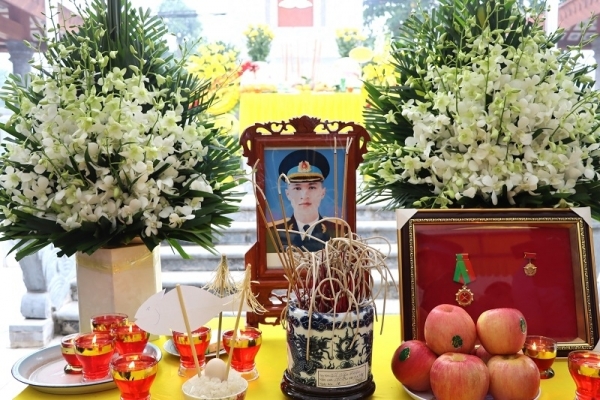 Cấp Bằng "Tổ Quốc ghi công" cho liệt sĩ Vũ Văn Thiện