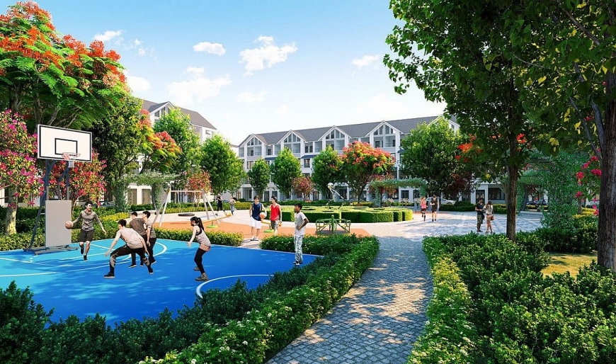 he Wisteria chú trọng tối ưu không gian xanh trong từng tiện ích. (Ảnh: WTO)