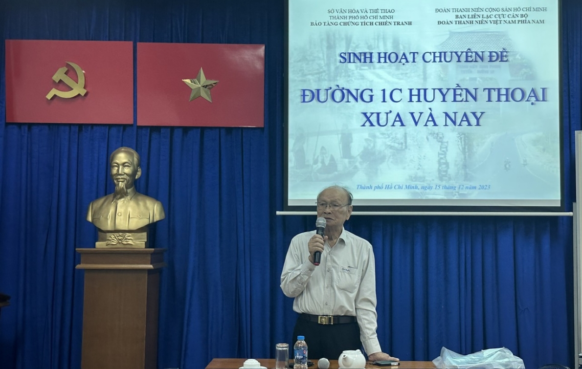 Sinh hoạt chuyên đề Đường 1C huyền thoại xưa và nay