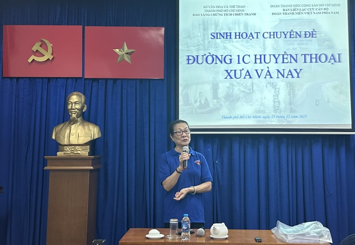 Sinh hoạt chuyên đề Đường 1C huyền thoại xưa và nay