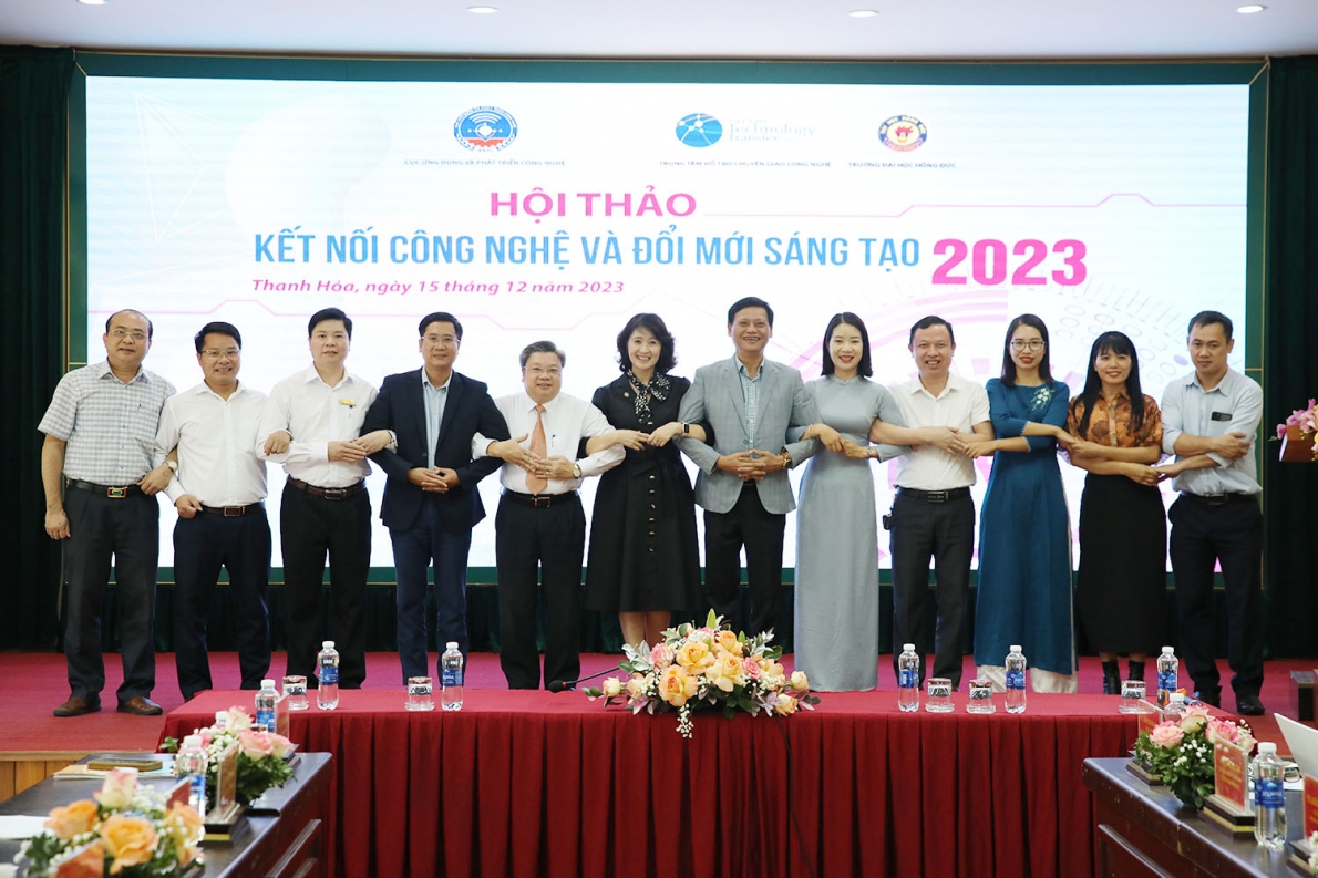 Trường Đại học Hồng Đức: Hội thảo “Kết nối công nghệ và đổi mới sáng tạo”