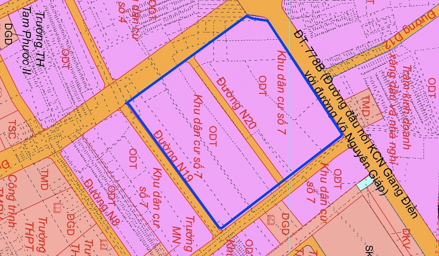 10ha đất đã chuyển đổi thành đất ở đô thị giá trị trên 500 tỉ đồng, nhưng khi bán đấu giá cho ông Tài chỉ 9 tỉ đồng.	 