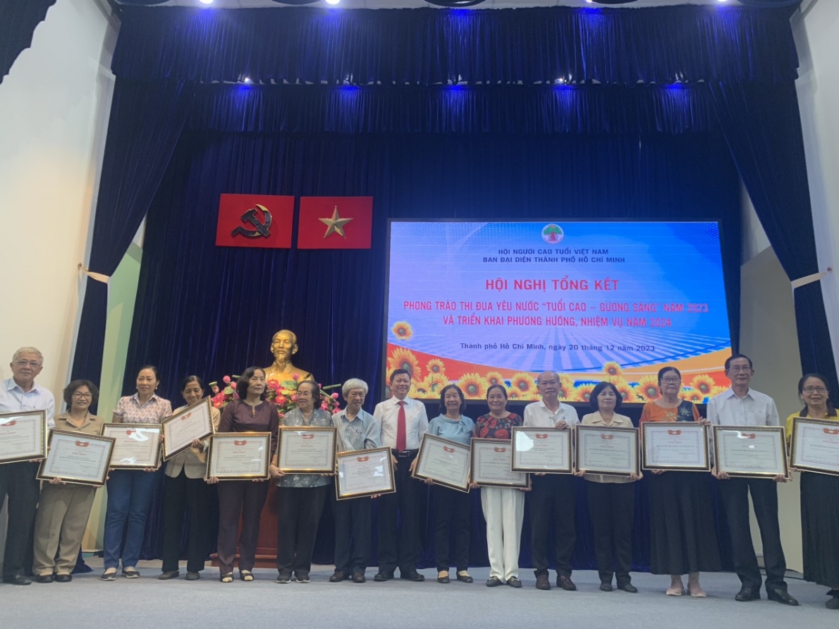 Ban Đại diện Hội NCT TP. Hồ Chí Minh:   10 kết quả tiêu biểu, tiếp tục khẳng định vai trò trong năm tới