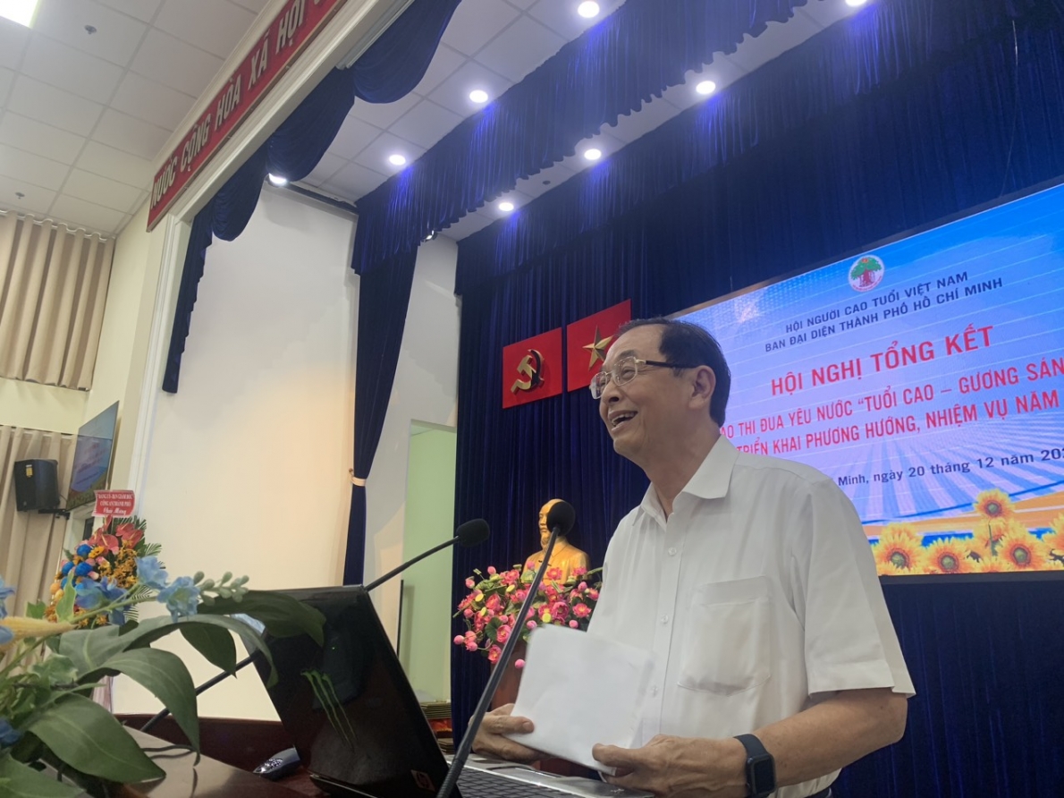 Ban Đại diện Hội NCT TP. Hồ Chí Minh:   10 kết quả tiêu biểu, tiếp tục khẳng định vai trò trong năm tới