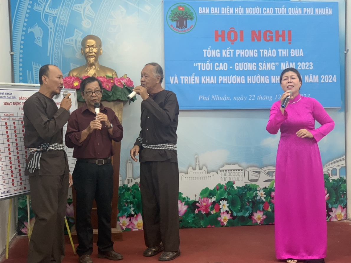 Hội NCT quận Phú Nhuận: Đạt nhiều kết quả tích cực thúc đẩy hoạt động trong năm tới