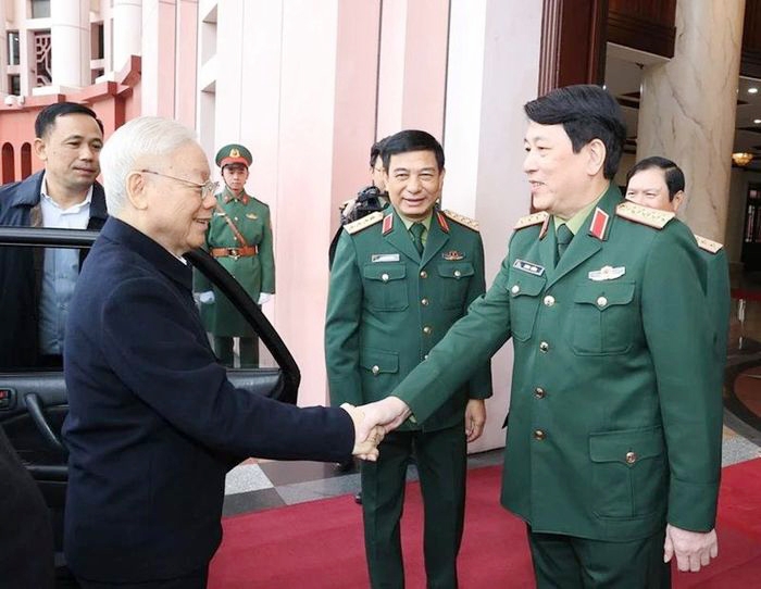 Tổng Bí thư Nguyễn Phú Trọng chủ trì Hội nghị Quân ủy Trung ương