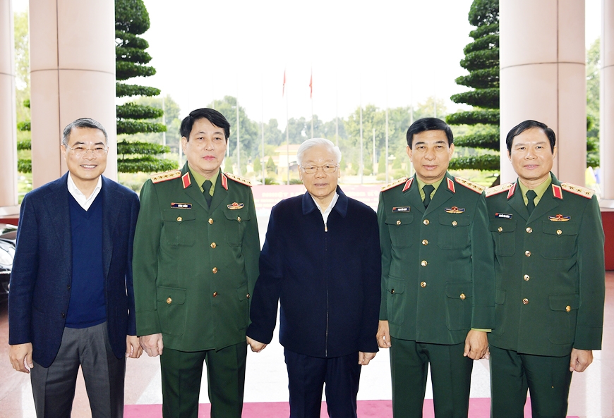 Tổng Bí thư Nguyễn Phú Trọng chủ trì Hội nghị Quân ủy Trung ương