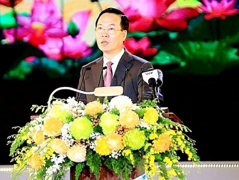 Chủ tịch nước Võ Văn Thưởng dự lễ kỷ niệm 20 thành lập TP Cần Thơ
