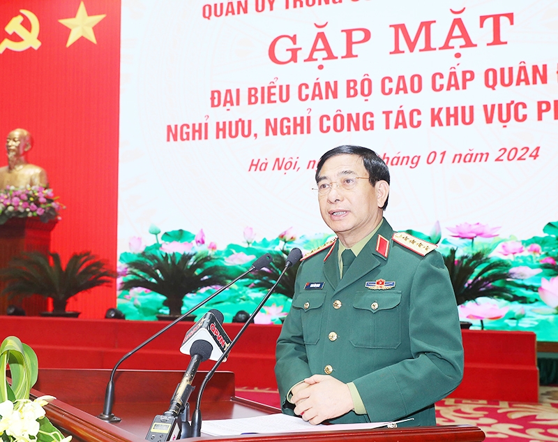 Quân ủy Trung ương, Bộ Quốc phòng gặp mặt đại biểu cán bộ cao cấp Quân đội nghỉ hưu, nghỉ công tác khu vực phía Bắc