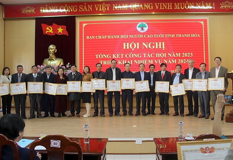 Hội NCT tỉnh Thanh Hóa tổng kết công tác Hội, triển khai nhiệm vụ năm 2024