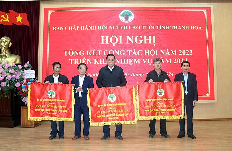Hội NCT tỉnh Thanh Hóa tổng kết công tác Hội, triển khai nhiệm vụ năm 2024