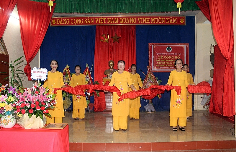 Thanh Hóa: Ra mắt chi hội NCT hạnh phúc thôn Toán Phúc