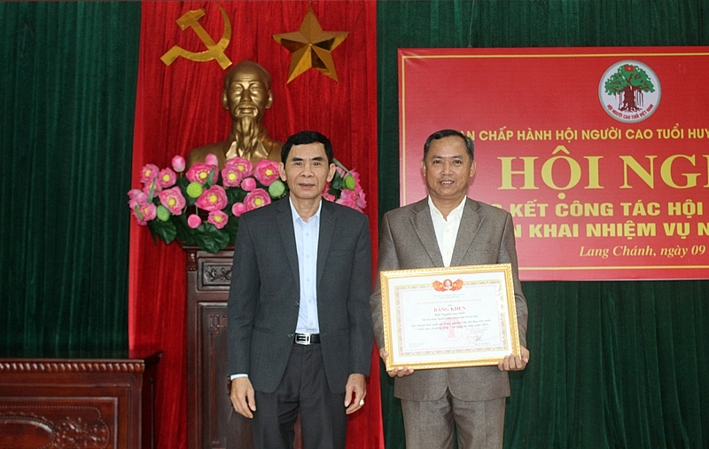 Hội NCT Lang Chánh phấn đấu 100% NCT được hưởng đầy đủ chế độ chính sách