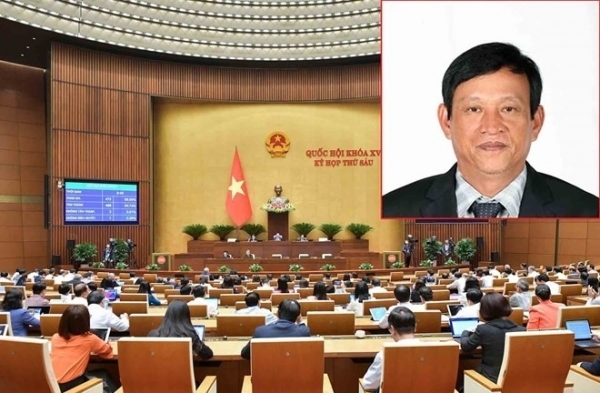 Cho thôi làm đại biểu Quốc hội đối với Phó Viện trưởng Viện KSND tỉnh An Giang