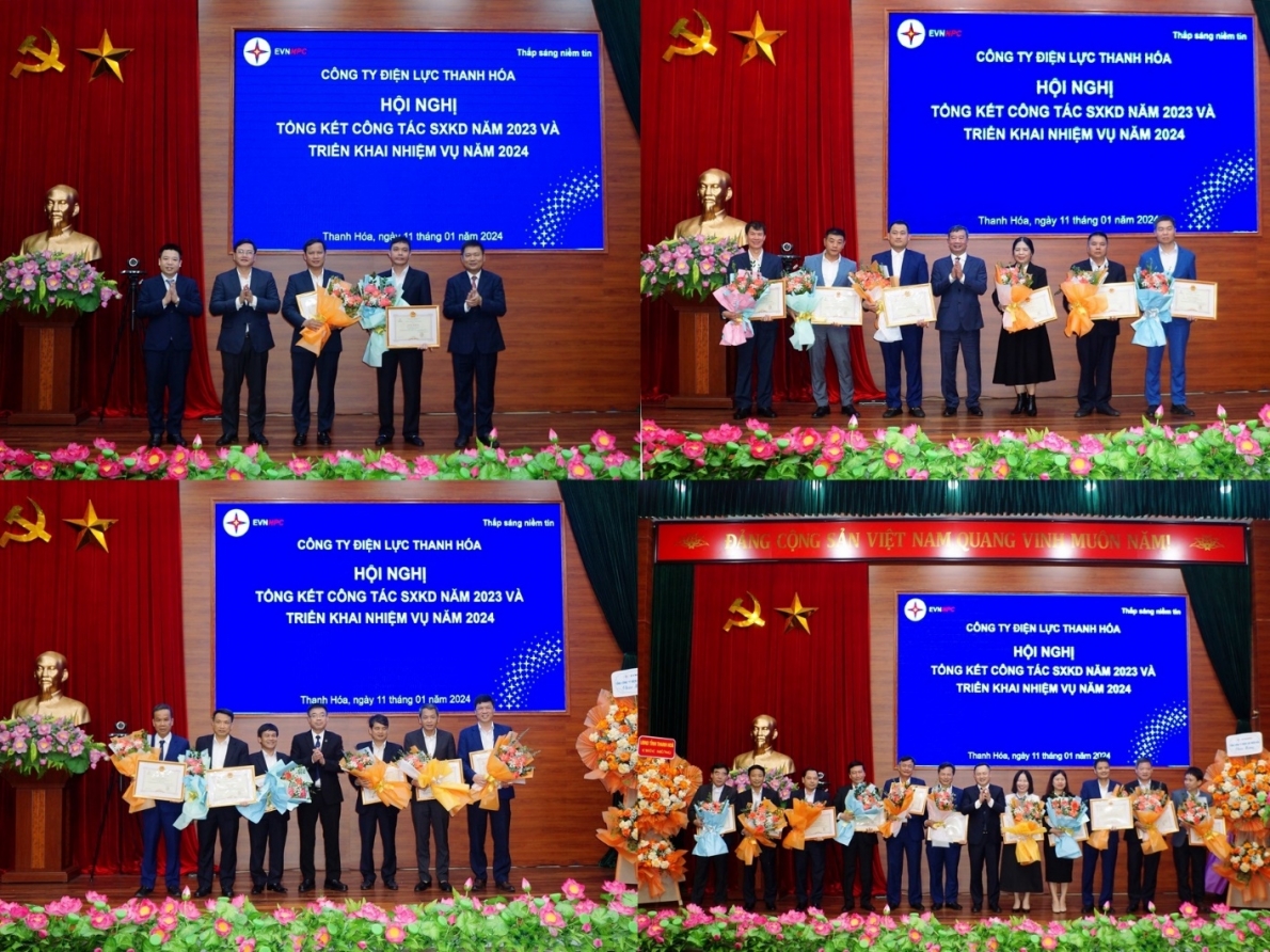 Sản lượng điện thương phẩm của Công ty Điện lực Thanh Hóa tiếp tục tăng trưởng trong năm 2023