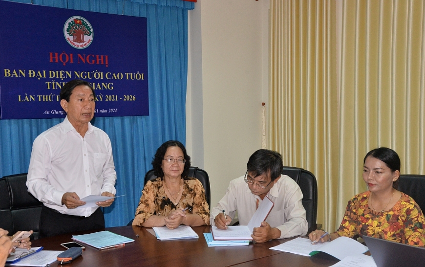 Hội NCT tỉnh An Giang: Nhiều giải pháp khả thi để thực hiện tốt các nhiệm vụ năm 2024