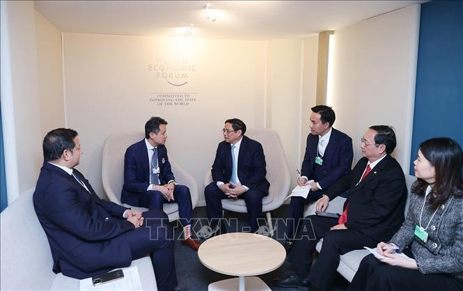 Thủ tướng Phạm Minh Chính gặp gỡ lãnh đạo các tổ chức quốc tế