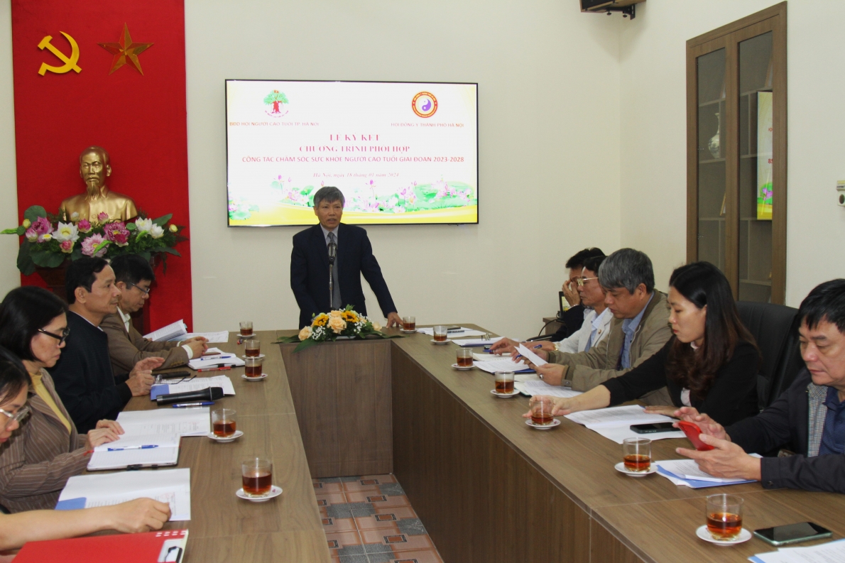 Ông Nguyễn Văn Dung phát biểu