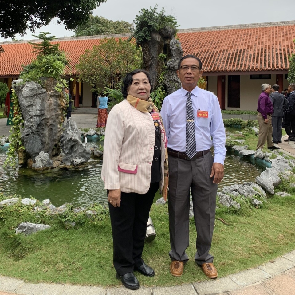 Lão nông nhiệt tình trong công tác từ thiện