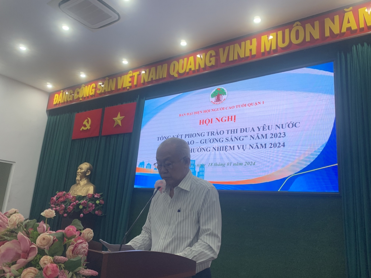 Ban Đại diện Hội NCT quận 1: Năm 2024 tất cả các phường đều có CLB Liên thế hệ tự giúp nhau